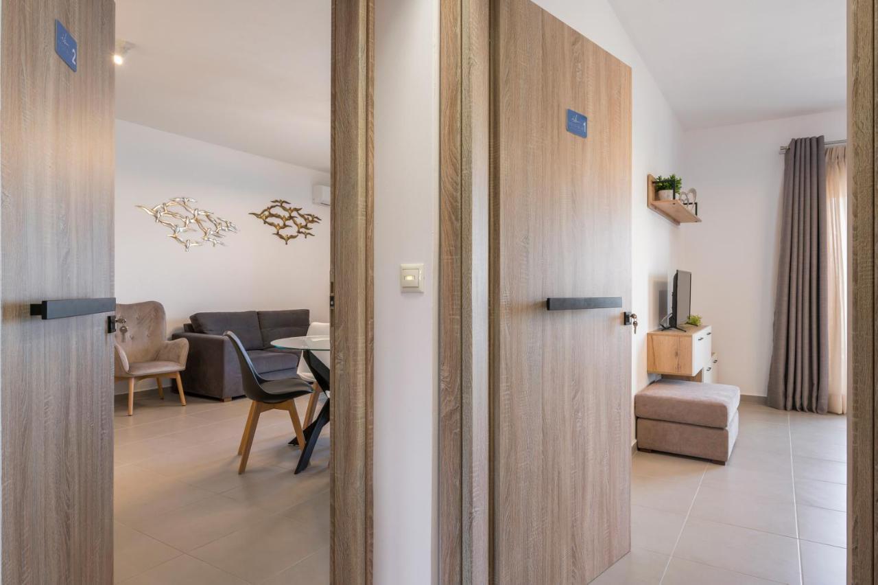 Indigo Blue Seaside Deluxe Apartments Κίσσαμος Εξωτερικό φωτογραφία