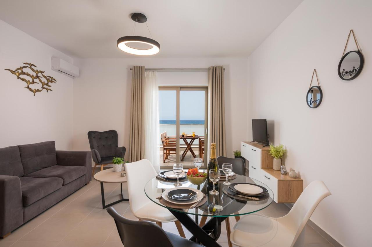 Indigo Blue Seaside Deluxe Apartments Κίσσαμος Εξωτερικό φωτογραφία