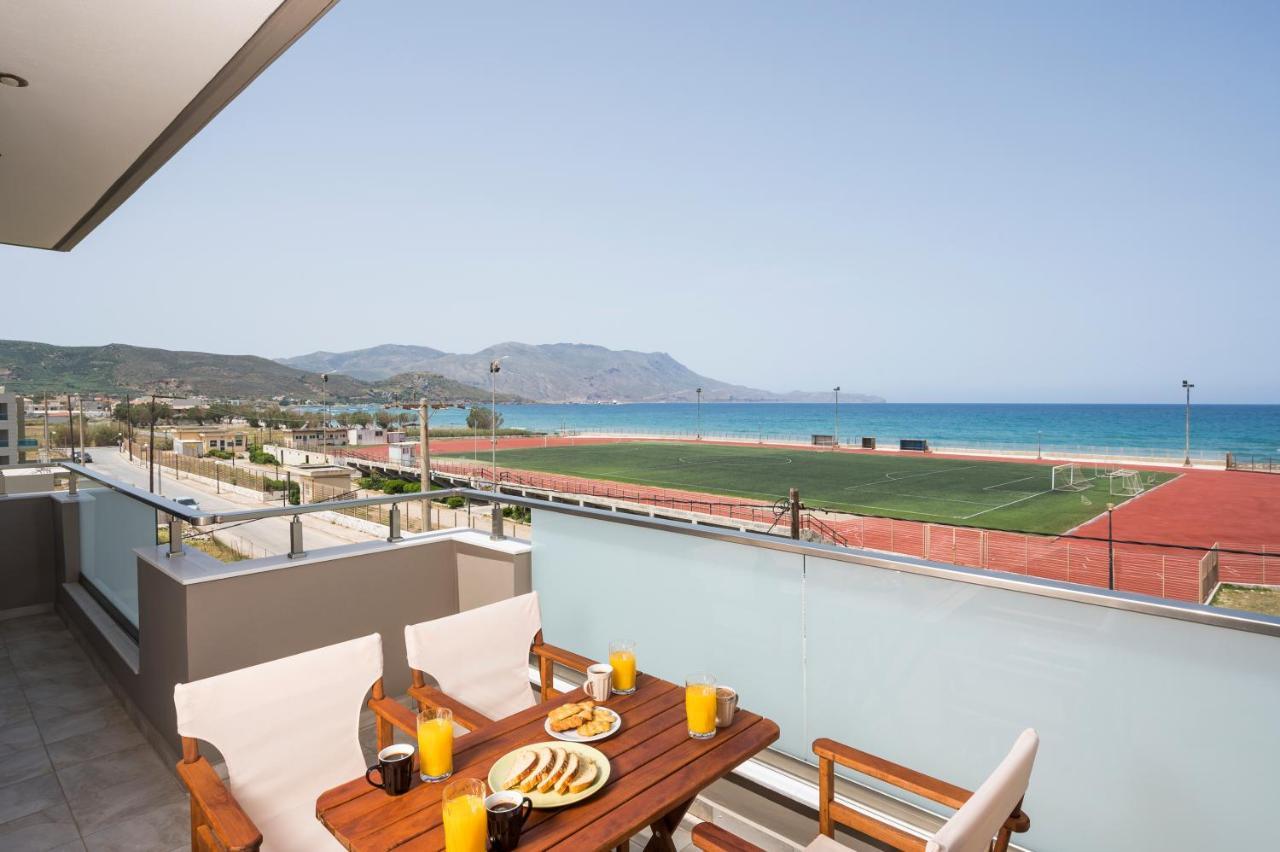 Indigo Blue Seaside Deluxe Apartments Κίσσαμος Εξωτερικό φωτογραφία